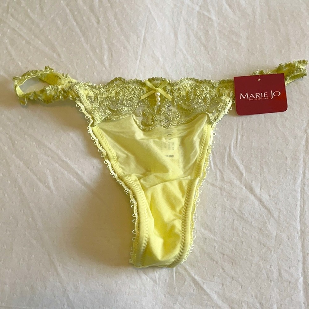 Marie Jo Fiona Thong in Retro Green